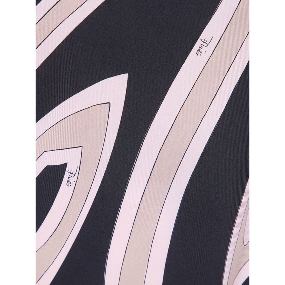 Emilio Pucci Women Silk Twill Midi Dress - Picture 3 of 7